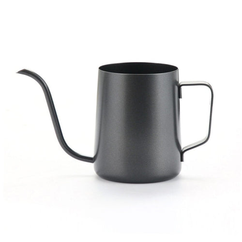 350ml/ 600ml Stainless Steel Coffee Pot Gooseneck Spout Long Mouth Kettle Teapot Coffee Pot Coffee Hand Punch Mounting Bracket